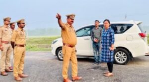 बहराइच9अक्टूबर24*लूट की घटना का एसपी ने लिया संज्ञान घटनास्थल का किया दौरा