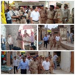 कानपुर देहात10अक्टूबर24*त्योहारों के दृष्टिगत डीएम व एसपी ने मां कात्यायनी देवी मंदिर में पहुंचकर व्यवस्थाओं का लिया जायजा, दिये निर्देश।*