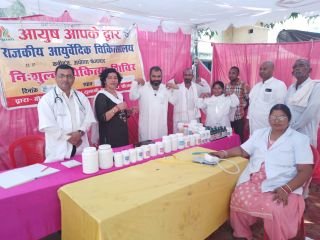 अयोध्या11अक्टूबर24*कबीर मेला में लगा नि:शुल्क चिकित्सा शिविर