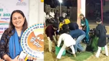 बाड़मेर12अक्टूबर24*कलेक्टर टीना डाबी को मिला बच्चों का 'साथ', बच्चों ने नाटक के जरिए दिया यह बड़ा संदेश*