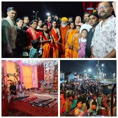 अनूपपुर14अक्टूबर24*मां नर्मदा ज्योति घर में 295 अखंड ज्योति रहीं प्रज्वलित ,