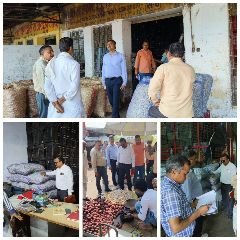 मथुरा14 अक्टूबर24*चाइनीज गार्लिक पर प्रतिबंध के बाद भी विक्रय किए जाने पर कार्रवाई किए जाने के निर्देश दिए गए हैं।