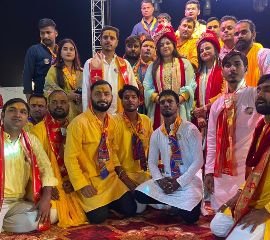 लखनऊ15अक्टूबर24*अधिष्ठा अनुष्का ने दी शानदार प्रस्तुतियां भजनों की धुन पर झूमे भक्त*