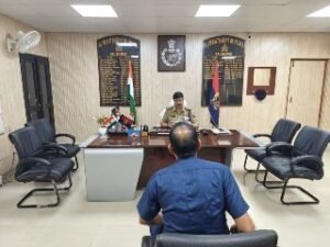 कौशाम्बी15अक्टूबर24*फरियादियों की समस्याओं को एसपी ने सुना*