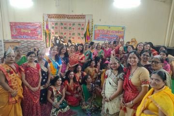 बिजनौर16अक्टूबर24*महाराजा अग्रसेन जयंती, नवरात्रि भजन - कीर्तन व डांडिया का आयोजन किया गया।