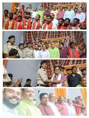 रोहतास16अक्टूबर24*युवा किंग कला मंच कि ओर से डेहरी नगर में ऐतिहासिक सम्मान समारोह किया गया*