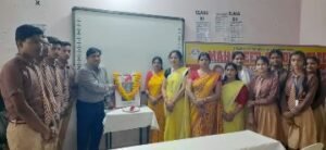 रायबरेली17अक्टूबर24*महावीर स्टडी इस्टेट सीनियर सेकेंडरी कॉलेज में धूमधाम से मनाई गई बाल्मीकि जयंती