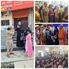 मथुरा19 अक्टूबर 2024*‼मिशन शक्ति अभियान फेज-05‼️