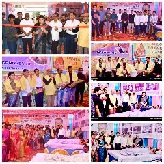 पूर्णिया बिहार19अक्टूबर24*कमलदेव बाबू की जयंती रक्तदान शिविर का आयोजन किया गया।