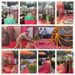 मथुरा 21 अक्टूबर 2024* पुलिस स्मृति दिवस-2024 मनाया गया।