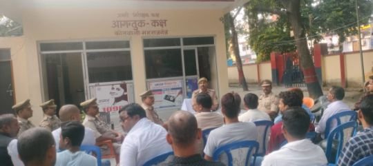 रायबरेली21अक्टूबर24*दीपावली त्योहार को लेकर कोतवाली में पीस कमेटी की बैठक हुई संपन्न