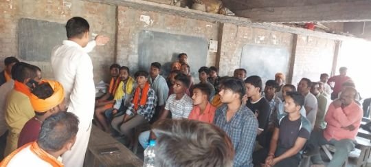 कौशाम्बी21अक्टूबर24*सनातन धर्म के खिलाफ साजिश करने वालों की खैर नहीं*