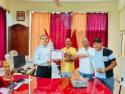 बहराइच22अक्टूबर24*उत्तर प्रदेश अपराध निरोधक समिति ने एस, एस,बी, 42वीं वाहिनी कमांडेंट को किया सम्मानित