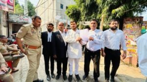 कानपुर नगर22अक्टूबर24*सीसामऊ विधानसभा उपचुनाव 213 में युवा प्रत्याशियों ने नामांकन पत्र लिया*