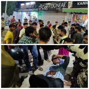 मथुरा 24 October 2024*स्नान करने जा रहे घटना ग्रस्त श्रद्धालु पहुंचे अस्पताल।