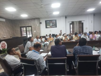 प्रयागराज25अक्टूबर24*मुख्य विकास अधिकारी की अध्यक्षता में जिला स्वास्थ्य समिति की बैठक सम्पन्न*