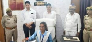 बहराइच25अक्टूबर24*नानपारा की छात्रा निशा शुक्ला बनी एक दिन की उपजिलाधिकारी