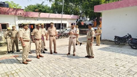 कानपुर नगर26अक्टूबर24*पुलिस आयुक्त महोदय द्वारा थाना बिठूर का किया गया औचक निरीक्षण..*