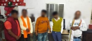 अनूपपुर27अक्टूबर24*कोतवाली अनूपपुर पुलिस द्वारा देर रात जुआ फड़ पर रेड पांच आरोपी गिरफ्तार 4100 रूपये जप्त