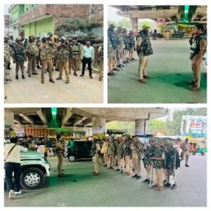 कौशाम्बी27अक्टूबर24*एसडीएम ,सीओ के नेतृत्व में पुलिस बल ने दंगा नियंत्रण का किया अभ्यास*