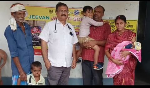 भागलपुर27अक्टूबर24*कटे होंठ व तालू के मुफ्त ऑपरेशन के लिए आठ बच्चों का चयन।