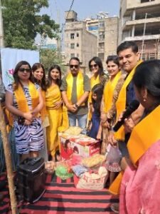 जयपुर27अक्टूबर24*पंख पाठशाला के कच्ची बस्ती के जरूरतमंद बच्चों के साथ दिवाली धूमधाम से मनायी गयी।