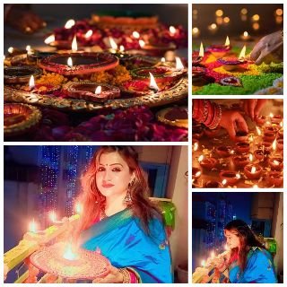 वाराणसी29अक्टूबर24*दीवाली का त्योहार उमंग और उल्लास का खुशियो का त्योहार* .