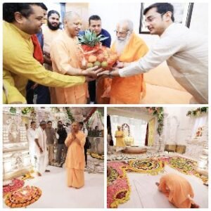 अयोध्या31अक्टूबर24*दीपावली पर मुख्यमंत्री ने किए श्रीरामलला के दर्शन*