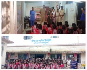 अनूपपुर 04 अक्टूबर 24*मां शारदा कन्या विद्यापीठ पोडकी में गुड टच -बेड टच के बारे में भोपाल से पधारी एआईजी ने छात्राओं को दी जानकारी