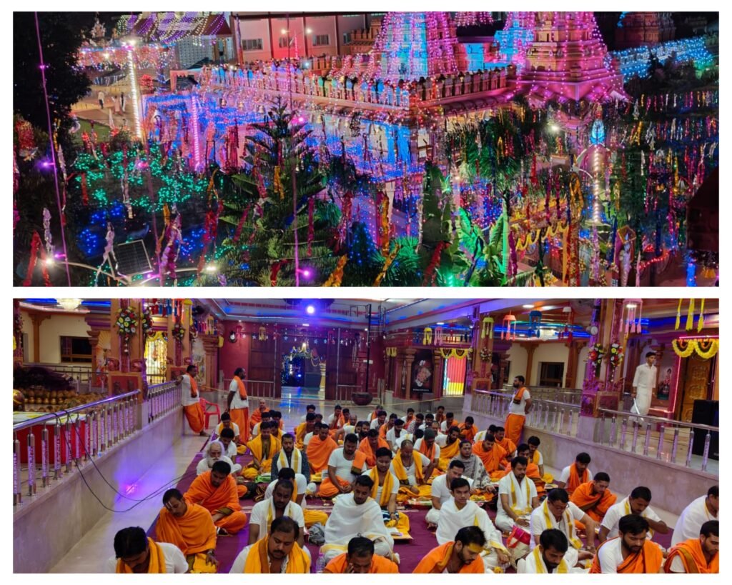 अनूपपुर 05 अक्टूबर 24*अमरकंटक के कल्याण सेवा आश्रम में नवरात्रि पर्व पर विशेष होती है साज सज्जा