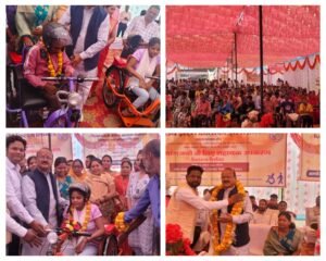 अनूपपुर 27 अक्टूबर 24*दिव्यांगों के बेहतरी एवं कल्याण के लिए संपूर्ण प्रतिबद्धता से किए जा रहे कार्य-- मंत्री दिलीप जायसवाल