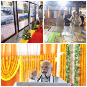 वाराणसी21अक्टूबर२४*वाराणसी  में पीएम मोदी ने 6611.18 करोड़ की 23 विकास परियोजनाओं का किया लोकार्पण