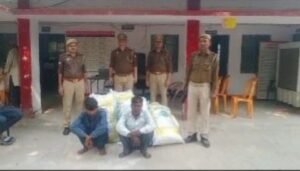 मथुरा03नवम्बर24*थाना माँट पुलिस द्वारा 180.950 किग्रा0 अवैध गांजा बरामद व 02 गिरफ्तार।