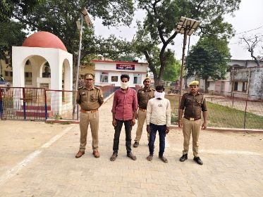 बहराइच03नवम्बर24*विभिन्न मुकदमे मे फरार चल रहे 02 नफर वाछित अभियुक्त गिरफ्तार