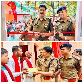 बाराबंकी*06.11.2024*पुलिस अधीक्षक बाराबंकी द्वारा थाना देवा क्षेत्र के माती चौकी में नवनिर्मित कार्यालय का लोकार्पण किया गया-*