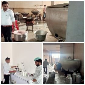 मथुरा06नवम्बर24*दूध में कीड़े होने की शिकायत पर जैन डेयरी का खाद्य सुरक्षा अधिकारी द्वारा निरीक्षण किया गया मथुरा06नवम्बर24*दूध में कीड़े होने की शिकायत पर जैन डेयरी का खाद्य सुरक्षा अधिकारी द्वारा निरीक्षण किया गया