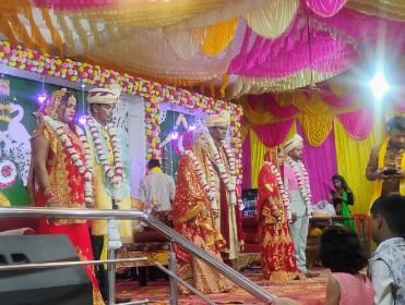 अयोध्या07नवम्बर24*ग्रामीण स्वर्णकार समाज सेवा संस्थान के अंतर्गत दहेजरहित शादी समारोह का आयोजन किया गया