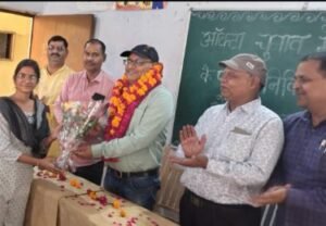 बाराबंकी08नवम्बर24*ऑक्टा के निर्विरोध संयुक्त मंत्री चुने गए डॉ अखिलेश।