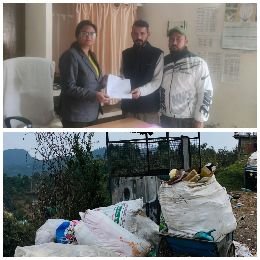 हल्द्वानी08नवम्बर24*लमगड़ा बाजार क्षेत्र से बाहर उचित स्थान पर कूड़े के निस्तारण के लिए बनाया जाए डंपिंग जोन-