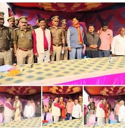 कुशीनगर09नवम्बर24*उत्तर प्रदेश बिहार सीमा पर स्थित एतिहासिक छठघाट कडी सुरक्षा के बीच सकुशल हुआ सम्पन्न*