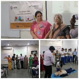 जयपुर09नवम्बर24*दुर्घटनाग्रस्त लोगों का जीवन बचाने हेतु ' सहायता ' ट्रस्ट ऑर्गेनाइजेशन द्वारा कार्यशाला का आयोजन किया गया