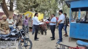 कौशाम्बी09नवम्बर24*आईजीआरएस की शिकायतों का मौके पर जाकर एडीएम ने किया सत्यापन*