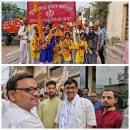 मिर्जापुर: 10नवम्बर 24 *वैश्य समाज के द्वारा किया गया स्वागत*