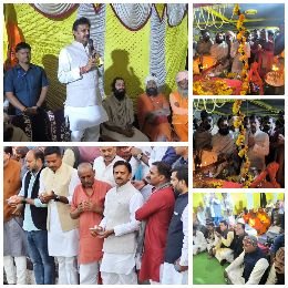 अनूपपुर15नवम्बर24*मां नर्मदा का आशीर्वाद मिलना सौभाग्य की बात- उपमुख्यमंत्री*