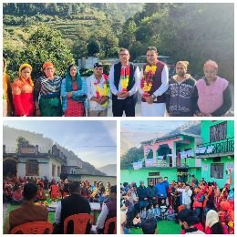 केदारनाथ15नवम्बर24*कांग्रेस प्रत्याशी मनोज रावत के समर्थन में विधायक सुमित हृदयेश का ताबड़तोड़ जनसंपर्क अभियान।*