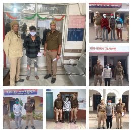 सहारनपुर15नवम्बर24*थाना देहात कोतवाली,कोतवाली नगर,थाना‌ नानौता,थाना फतेहपुर,थाना देवबंद एवम थाना नकुड प्रभारियों की बडी कार्रवाई*