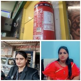 मथुरा17नवम्बर24*अग्निशमन यंत्रों की खत्म हुई मियाद। दिखावटी रहे सभी फायर सिलेंडर