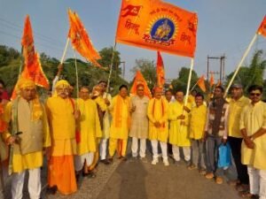 अनूपपुर18नवम्बर24*श्रीराम कथा कलश शोभा यात्रा में उमड़ा भारी‌जन सैलाब