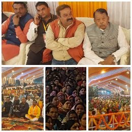 अनूपपुर20नवम्बर24*परिणयसूत्र बंधन शक्ति उपासना का पर्व - परमपूज्य प्रेमभूषण जी महाराज