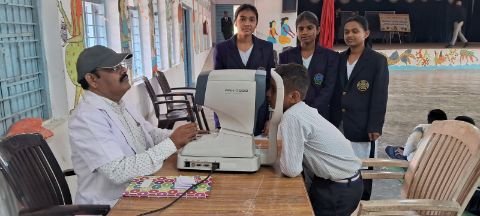 अनूपपुर23नवम्बर24*जवाहर नवोदय विद्यालय अमरकंटक में नेत्र जांच शिविर सफलता पूर्वक संपन्न